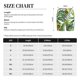 thumbnail image 3 of Balery Watercolor Green Tropical Pantalones cortos de pijama de punto de algodón para hombre con cinturilla y bolsillos-Medium, 3 of 6