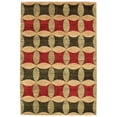 thumbnail image 2 of Noble House LEG150546 4 x 6 ft. Legacy Area Rug - Rust & Green, 2 of 3