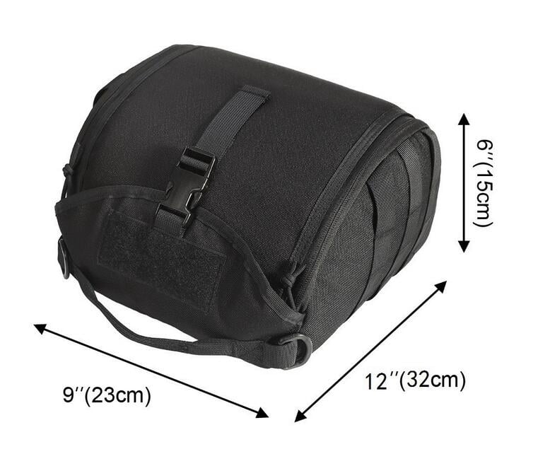Helmet Bag Multi-Purpose Molle Padded Storage Carrying Pouch