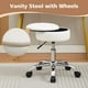 thumbnail image 3 of Taburete de tocador RUCUKEN ajustable con almacenamiento blanco, 3 of 7