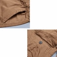thumbnail image 6 of Blmnix Short Pants Men's Pants Cargo Hiking Pants Baggy Jean 7/8th Straight-Leg Brown Low Waisted Summer Pants,XXXXXL, 6 of 6