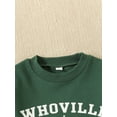 thumbnail image 4 of Toddler Baby Boys Girls Christmas Clothes Funny Letter Print Sweatshirt Tops Xmas Baby Christmas Clothes Pullover Shirt 1-5T, 4 of 7