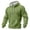 Army Green01, variant on Mens St Patricks Day Hoodie Waffle Knit Outfits Shamrock Flag Sweatshirt Irish Shamrock Clover Graphic Hoodies Long Sleeve Regular Fit Pullover Red XL