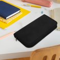 thumbnail image 5 of QIFULL Back to School 1Set Artists Paint Brush Storage Black Canvas Holder for Brush Transportation Travel, 5 of 8