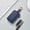 Blue, variant on Unisex Key Bag Wallet Keychain PU Leather Zipper Women and Men's Car Key Case Waist Hanging Housekeeper Keys Storage Coin Pouch