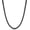 Black 2.5MM, variant on Black Wheat Chains for Men and Women, 2/2.5/3/4/5mm Stainless Steel Necklace Chain, Mens Necklace 16-28 Inch