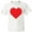 AA-White, variant on Inktastic Red Heart Youth T-Shirt