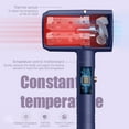 thumbnail image 5 of WQQZJJ Hair Dryer Blow Dryer With Diffuser, 1800W Negative Hairdryer For Fast Drying, Constant Temperature,3 Speed Lightweight Compact Portable Quiet For Home, Travel Hair Blow Dryer, 5 of 6