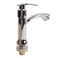 thumbnail image 3 of Single Cold Water Tap Water Saving Easy Control Water Flow Minimalist Modern Zinc Alloy Bathroom Sink Faucet, 3 of 9