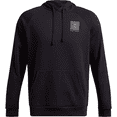 thumbnail image 3 of Men's Under Armour Rival Mountain Hoodie Color: Black Size: M, 3 of 4
