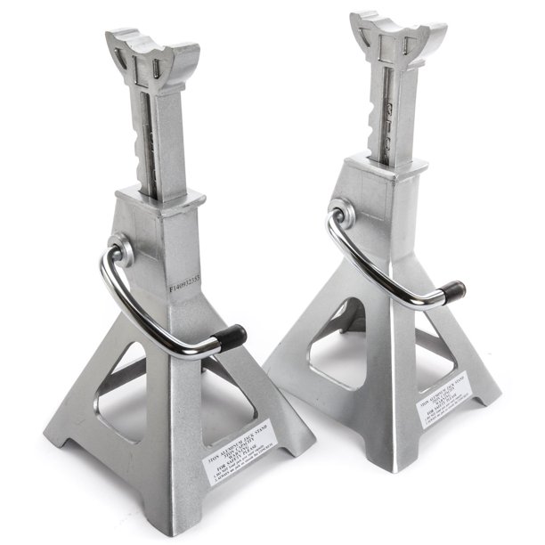 JEGS 80066 Aluminum Jack Stands 3Ton Capacity Pair