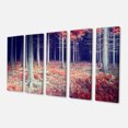 thumbnail image 2 of Belle Forêt d'Automne Panorama - Impression sur Toile, 2 of 3