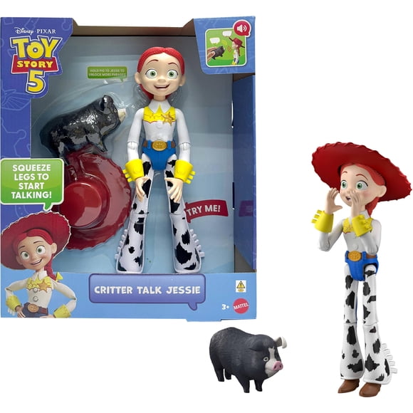 Figura de acción parlante Jessie de Mattel, 30 cm, Toy Story