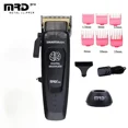 thumbnail image 5 of High-Performance Men's Hair Clipper – Smart Brain’s Full Metal, Adjustable Height, Long-Lasting Lithium Battery Clippers, 5 of 6