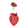 thumbnail image 1 of Traje de ganso, sombrero y bufanda, diseño creativo, decoración de inauguración de la casa, ropa de ganso para Bufanda roja de sombrero marrón, 1 of 9