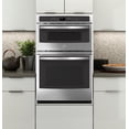 thumbnail image 3 of GE PK7800SKSS 27 inch Stainless Convection Wall Oven/Microwave Combination, 3 of 5