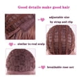 thumbnail image 3 of Peluca De Melena Café Castaño Con Fleco Cabello Liso cafe Unitalla Lymalimoon SH Melena Cafe, 3 of 3