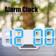 thumbnail image 1 of Reloj Digital ANGGREK 3D Duradero Blanco, 1 of 8