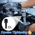thumbnail image 6 of Uxcell 1/2" Drive Impact Hex Bit Socket 11mm Metric CR-MO Steel 6-Point Sockets with Cotter Pin for Power Drill Drivers Adapter, 6 of 7