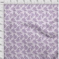 thumbnail image 4 of oneOone Polyester Spandex Violet Fabric Leaf Craft Projects Decor Fabric Printed By The Yard 56 Inch Wide, 4 of 4
