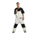 thumbnail image 5 of Ahabrexf Overalls for Men Men's Ski Overalls Board Loose Waterproof Breathable Warm Wear Ski Suit Overalls Suits for Men, 5 of 8