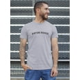 thumbnail image 2 of Baton Rouge Text Men T-Shirt, Male x-Large, 2 of 4