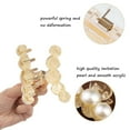 thumbnail image 5 of Retro Pearl Hairpin Elegant Back Of Head Clip For Women Style Hair Accessory, 5 of 8