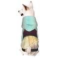 thumbnail image 5 of Uemuo Elehpant And A Giraffe Looking At The Sea for Winter Dog Hoodie Sweatshirts with Pockets Warm Dog Clothes for Small Dogs Chihuahua-Large, 5 of 8