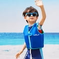 thumbnail image 1 of Chaleco salvavidas para niños, para mantener el calor, accesorios para exteriores de neopreno (L azul), 1 of 7