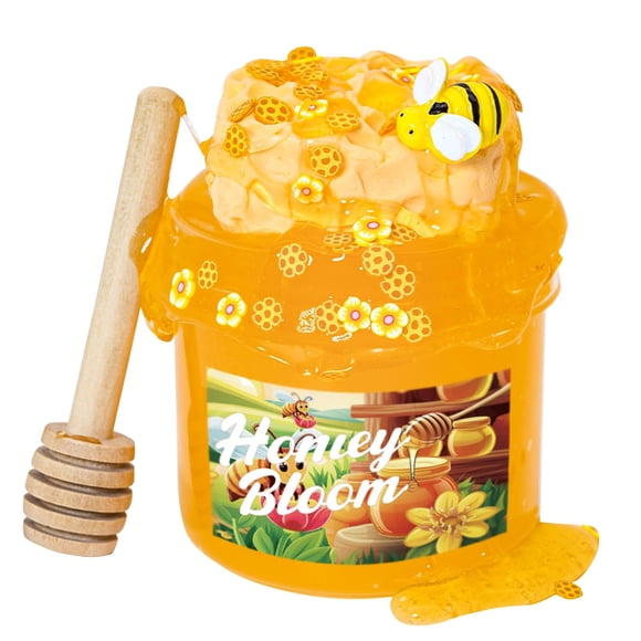 Gelatina Slime Tototang DIY con temática de miel, con textura de arcilla, 210 ml