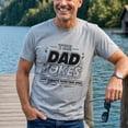 thumbnail image 4 of Jollimate The Dad Jokes Tshirt, Funny Dad Shirt, Birthday Dad Gift, Gift For Dad, Fathers Day Shirt, 4 of 6