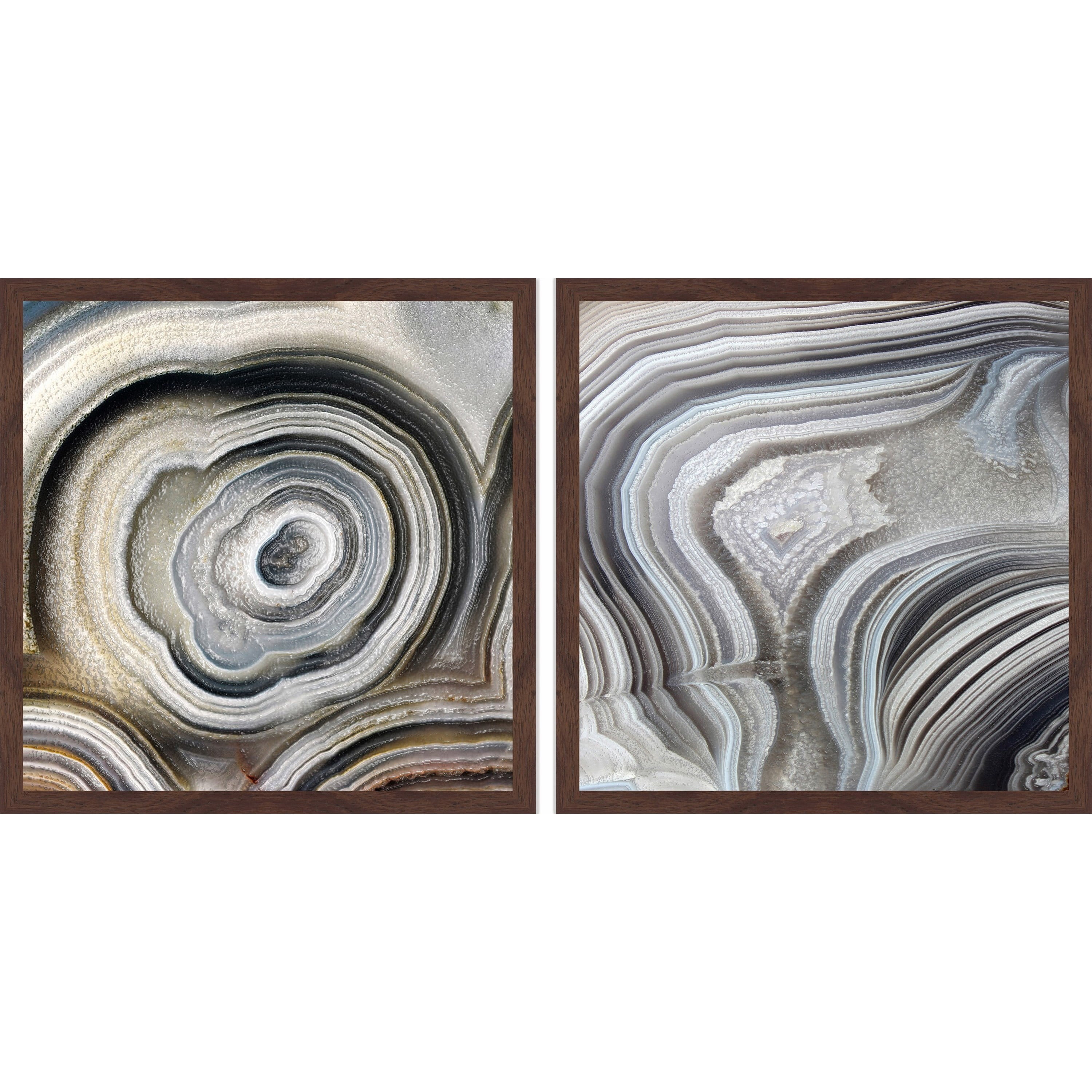 Marmont Hill Nature Swirls Diptych, Art Prints