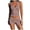 Brown, variant on JFOPQVSM Workout Sets for Women 2 Piece Backless Halter Sports Bra High Waist Booty Shorts Yoga Gym Outfits Lounge Activewear
