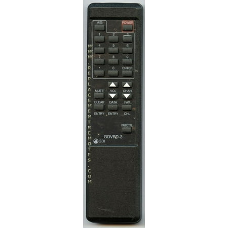 - MISCELLANEOUS GDVRD3 (p/n: GDVRD3) Remote Control (refurbished)