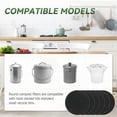 thumbnail image 5 of Compost Bin Filter, 6.7 Inch Filters for Kitchen Compost Bucket Home Countertop Compost Pail Relpacement Filter,12 Pack, 5 of 5