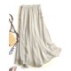 thumbnail image 3 of Pantalones de pierna recta estilo chino retro para mujer, pantalones casuales holgados y adelgazantes de cintura alta y finos de verano, 3 of 4