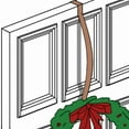 thumbnail image 2 of Haute Decor HighProfile® Wreath Hanger - Matte Black, 2 of 7