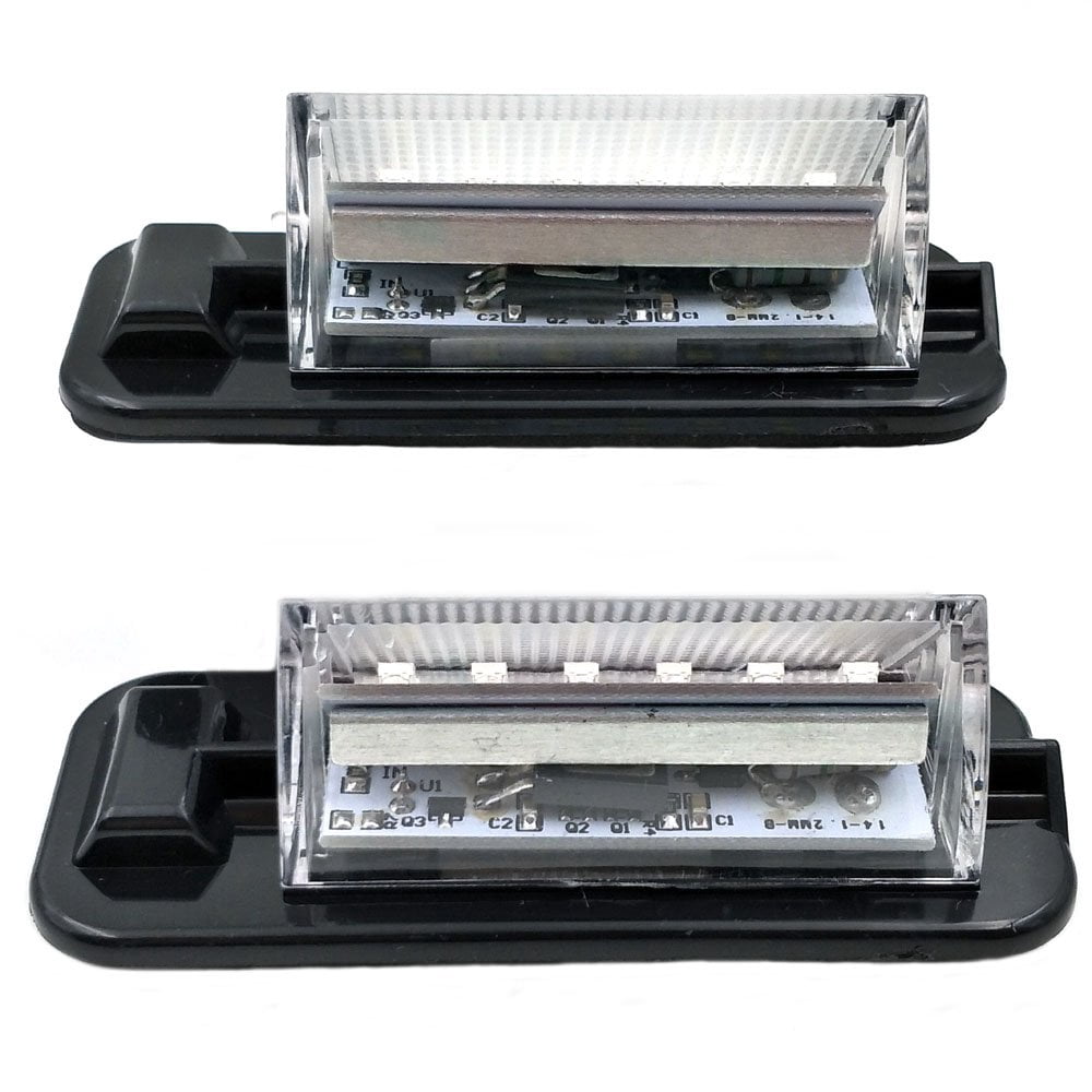 Nikauto 2Pcs 6500k 3528SMD LED License Plate Light for BMW E36 1992-1999