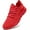 Red, variant on Damyuan Fashion Sneakers Mens Running Shoes Casual Slip on Walking Shoes Athletic Sport Lightweight Breathable Mesh Comfortable Sole