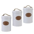 thumbnail image 1 of Kitchen Canister Set, 3PCS Kitchen Food Jars with Lids & Handle, Food Sealing Storage Container for Candy Tea Coffee Storage Canister, Tea Coffee Sugar Canister Set, 1 of 7