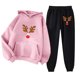 thumbnail image 1 of Puntoco Sudadera con Capucha para Mujer Sudadera con Bolsillo De Manga Larga Conjunto De Sudadera Estampada con Pantalones De Moda para Mujer Puntoco Puntoco-7044, 1 of 2