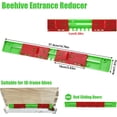 thumbnail image 2 of 6 Pcs Beehive Entrance Reducer, Bee Hive Plastic Reducer Guard for 10 Frame Hives, Entrance Reducer and Mouse Guard for Beekeeping, Adjustable Hive Entrance Protectors, Length 14.76 Inch, 2 of 7