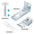 thumbnail image 4 of Unique Bargains Bifold Door Hardware Kit Include Top & Bottom Pivot, Bracket & Guide Wheel Bi-fold Closet Door Hardware Kit, 4 of 6