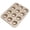 C, variant on Nonstick Muffin Cake Pan, Chestnut Shaped Baking Pan Mold, Oven Safe Muffin Cupcake Bakeware Pan for Puddings Desserts Home Kitchen Baking Family Gatherings