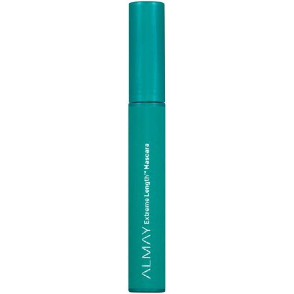 2 Pack Almay One Coat Get Up & Grow Extreme Length Mascara, Blackest Black [010] 0.21 oz