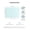Aqua Blue, variant on Bulletin Board, 23.6" x 17.5" Cork Board Alternative with 12 Safe Removable Adhesive Tabs, Foldable Felt Pin Board for Home Office, Classroom, Bedroom,Entryway for Walls—Carbon Blue