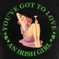 thumbnail image 3 of CafePress - Gotta Love An IRISH GIRL Copy Women's Dark Paj - Women's Dark Pajamas, 3 of 4