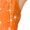 Orange, variant on Haitryli Women Sparkly Sleeveless Lyrical Dance Dress High-Low Mesh Skirted Leotard Gymnastic Orange XL