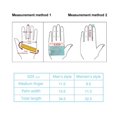 thumbnail image 4 of Advancent Invierno 3 dedos mitones de esquí guante de nieve impermeable pantalla táctil transpirable guante de Snowboard para hombres mujeres ciclismo al Escalada Numero 3 Advancent OD016009-03, 4 of 6