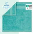 thumbnail image 3 of Cotton Paradise 100% Cotton 4 Piece Washcloths, Soft Absorbent Small Hand Face Towels Wash Rags for Body, Turquoise Blue, 3 of 6